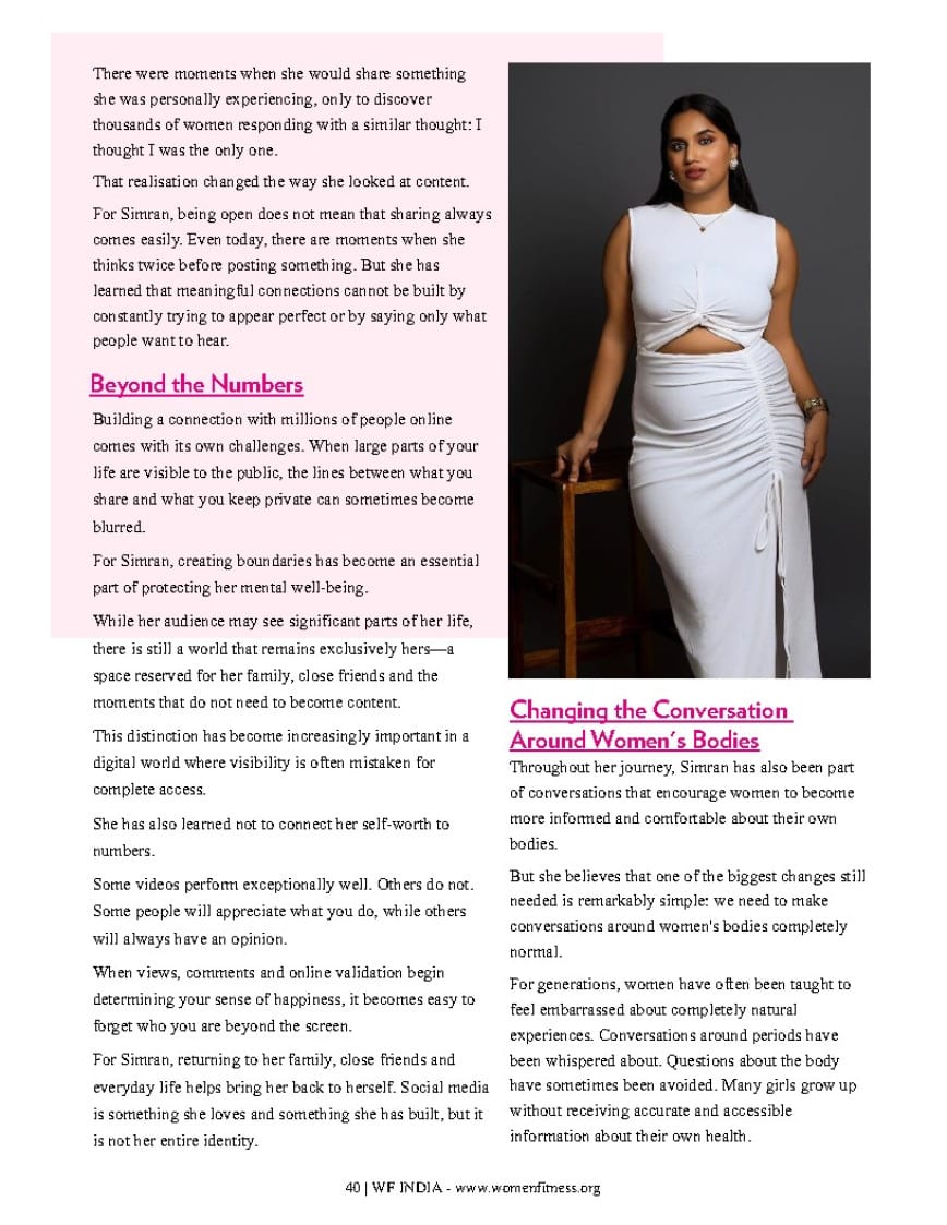 Women Fitness India Magazine - October 2026 - Insha Ghai
