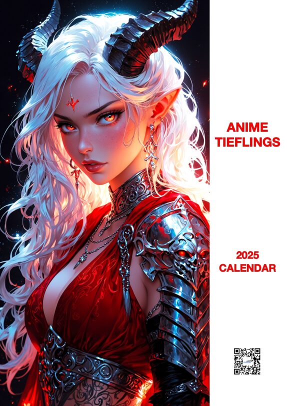Anime Tieflings - 2025 Calendar Anime Tieflings – 2025 Calendar