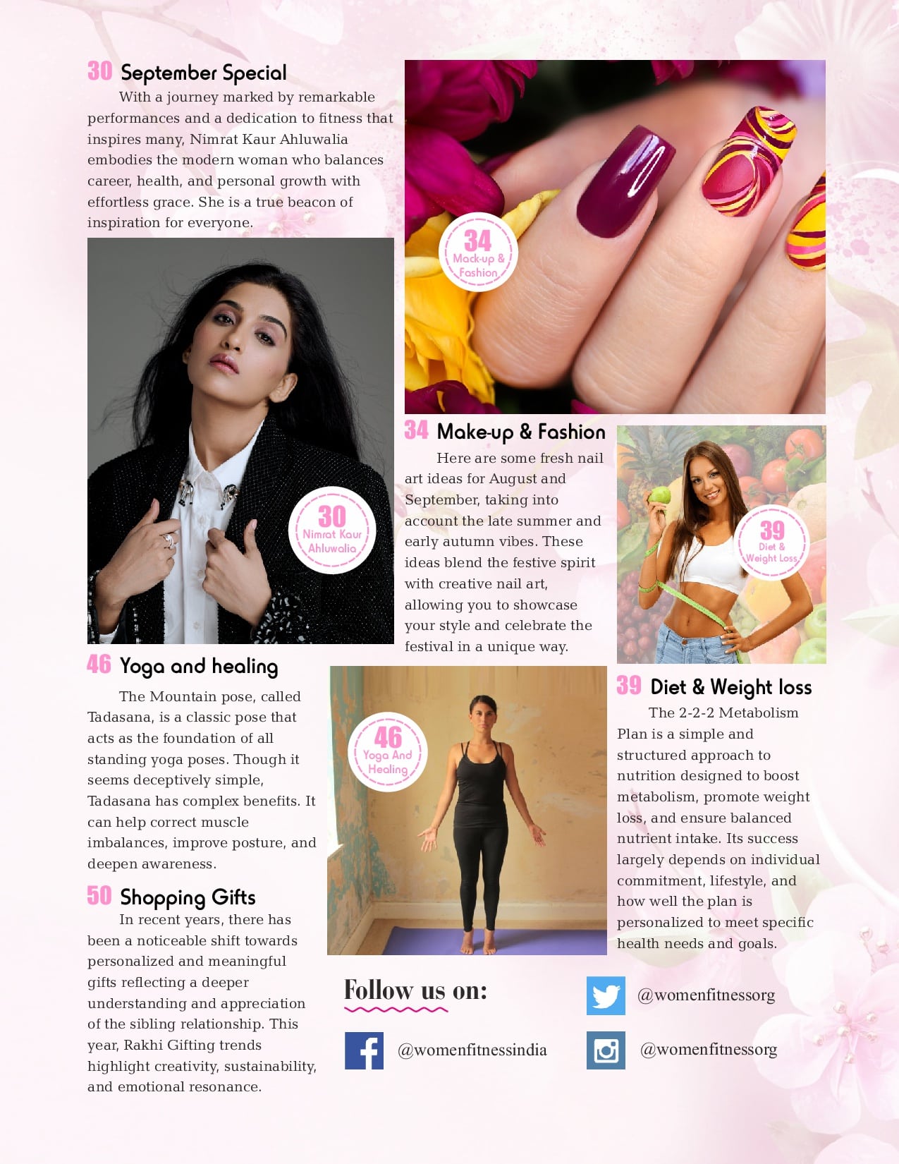 Women Fitness India Magazine - August 2024 - Manisha Rani