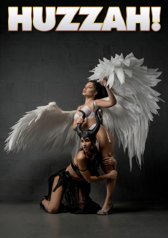 HUZZAH! Art Magazine – July 2022 – Evgenia & Darya 