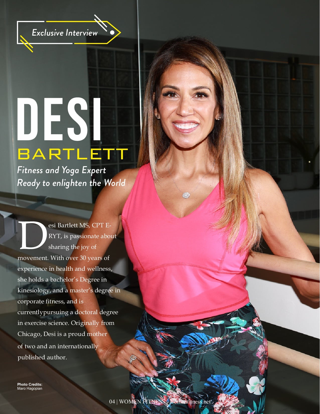 Women Fitness International Magazine - May 2024 - Desi Barlett