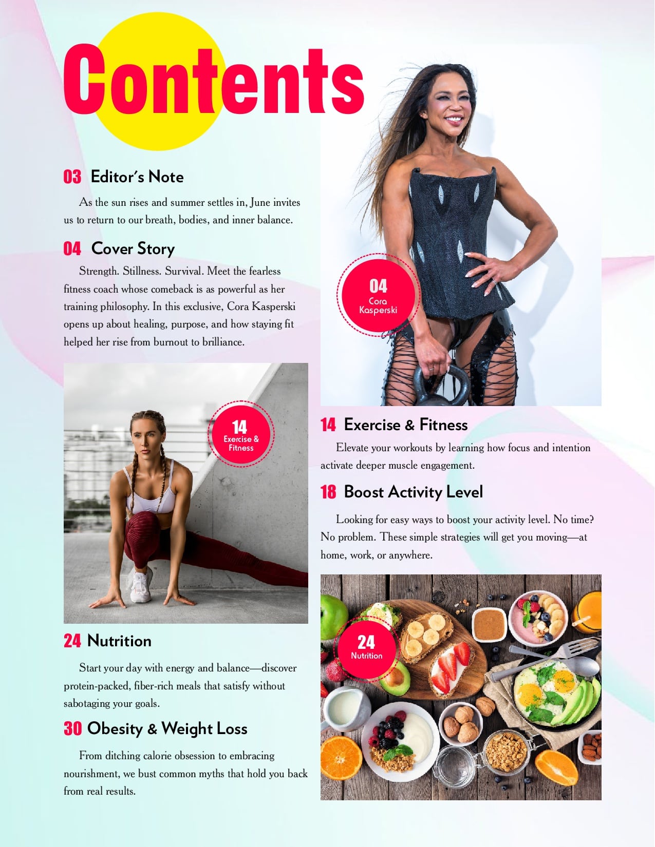 Women Fitness International Magazine - June 2025 - Cora Kasperski