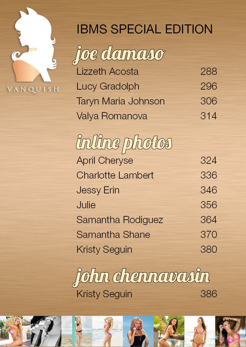 Vanquish Magazine - IBMS Punta Cana 2015 Book