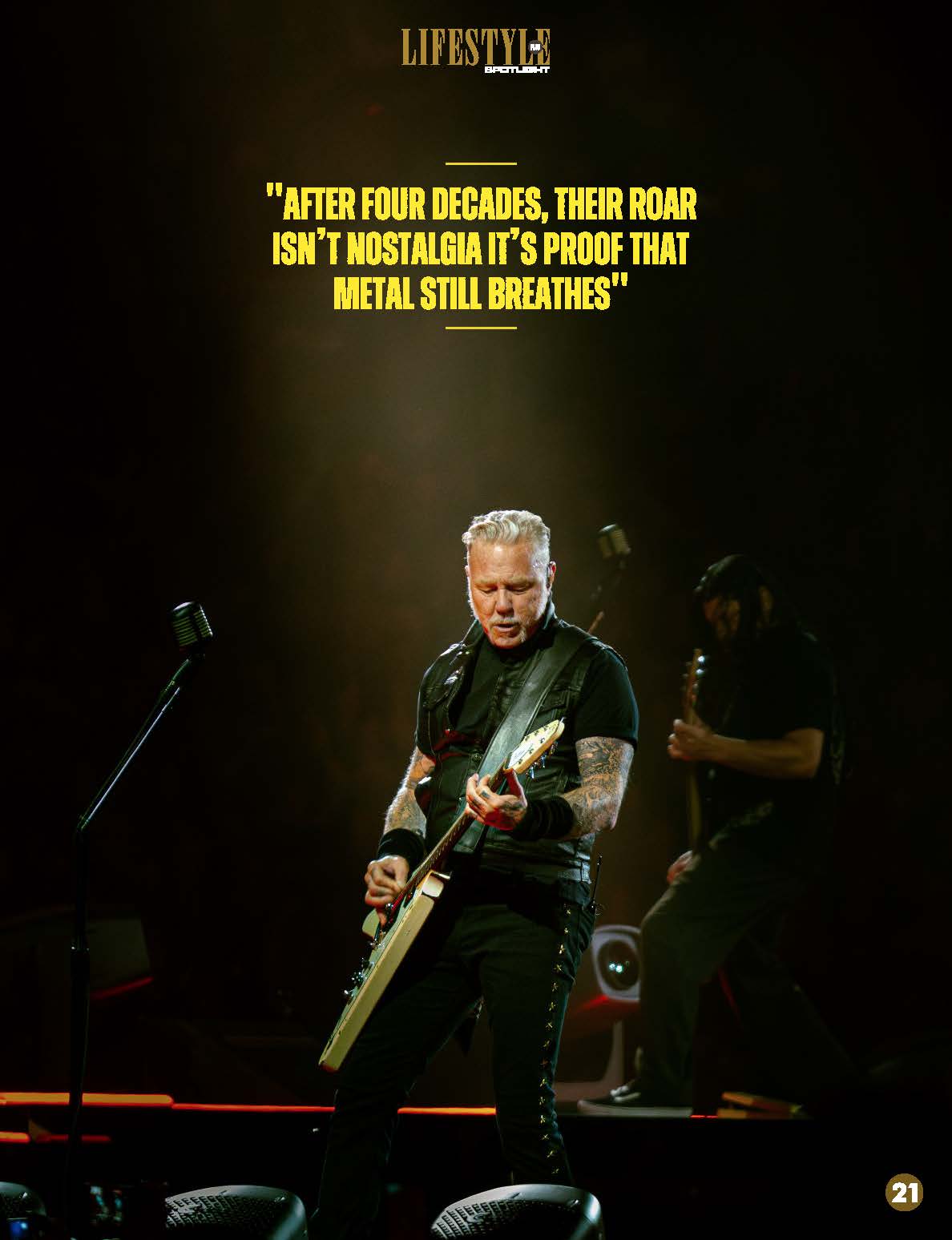 Lifestyle Plus Magazine - December 2025 - Spotlight Edition - Metallica