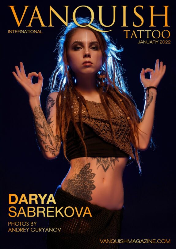Vanquish Tattoo - January 2022 - Darya Sabrekova Vanquish Tattoo – January 2022 – Darya Sabrekova