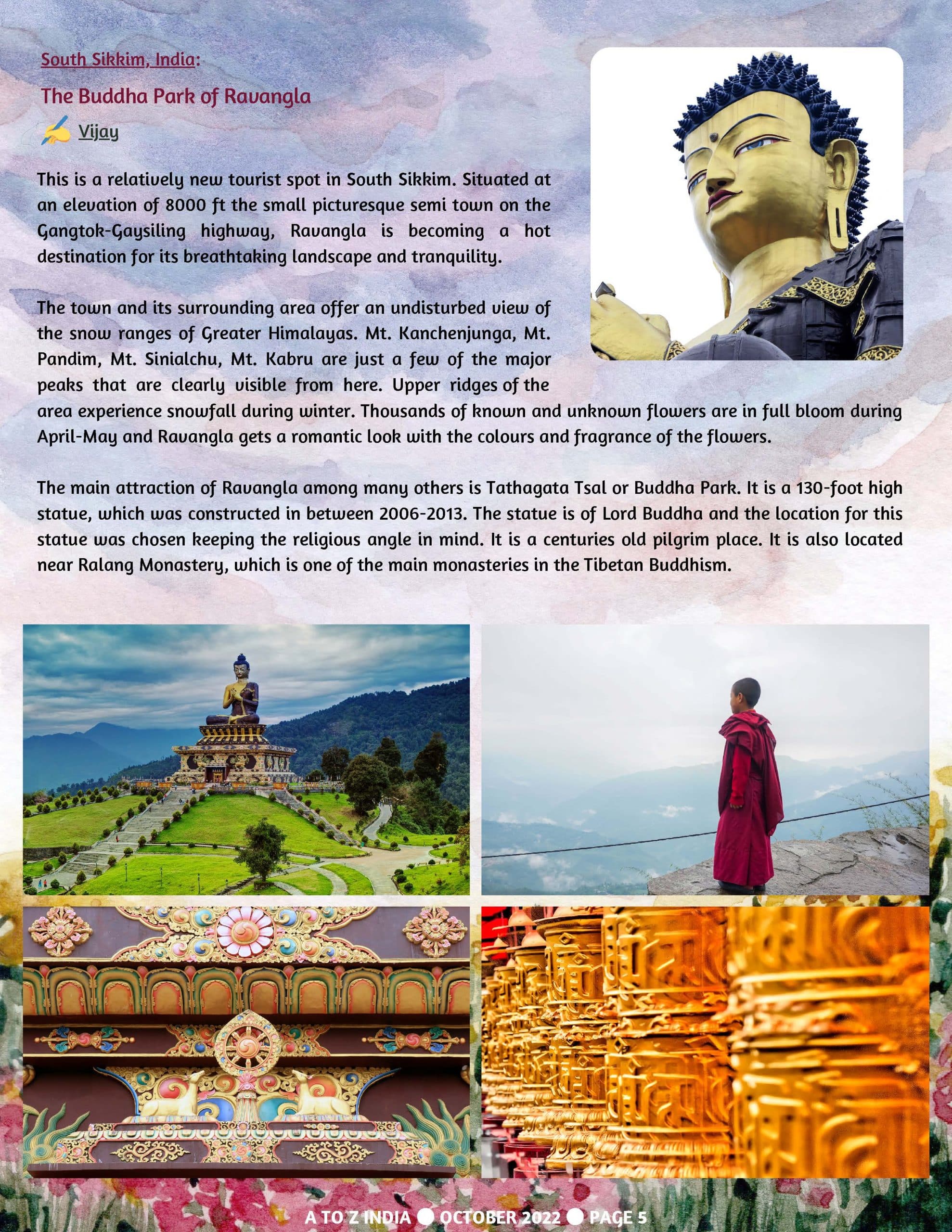 A to Z India Magazine - October 2022