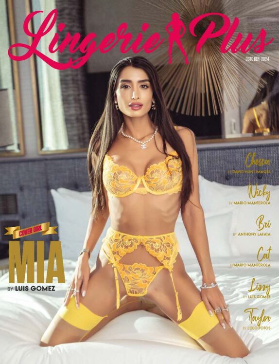 Lingerie Plus Magazine - October 2024 - Mia Lingerie Plus Magazine – October 2024 – Mia