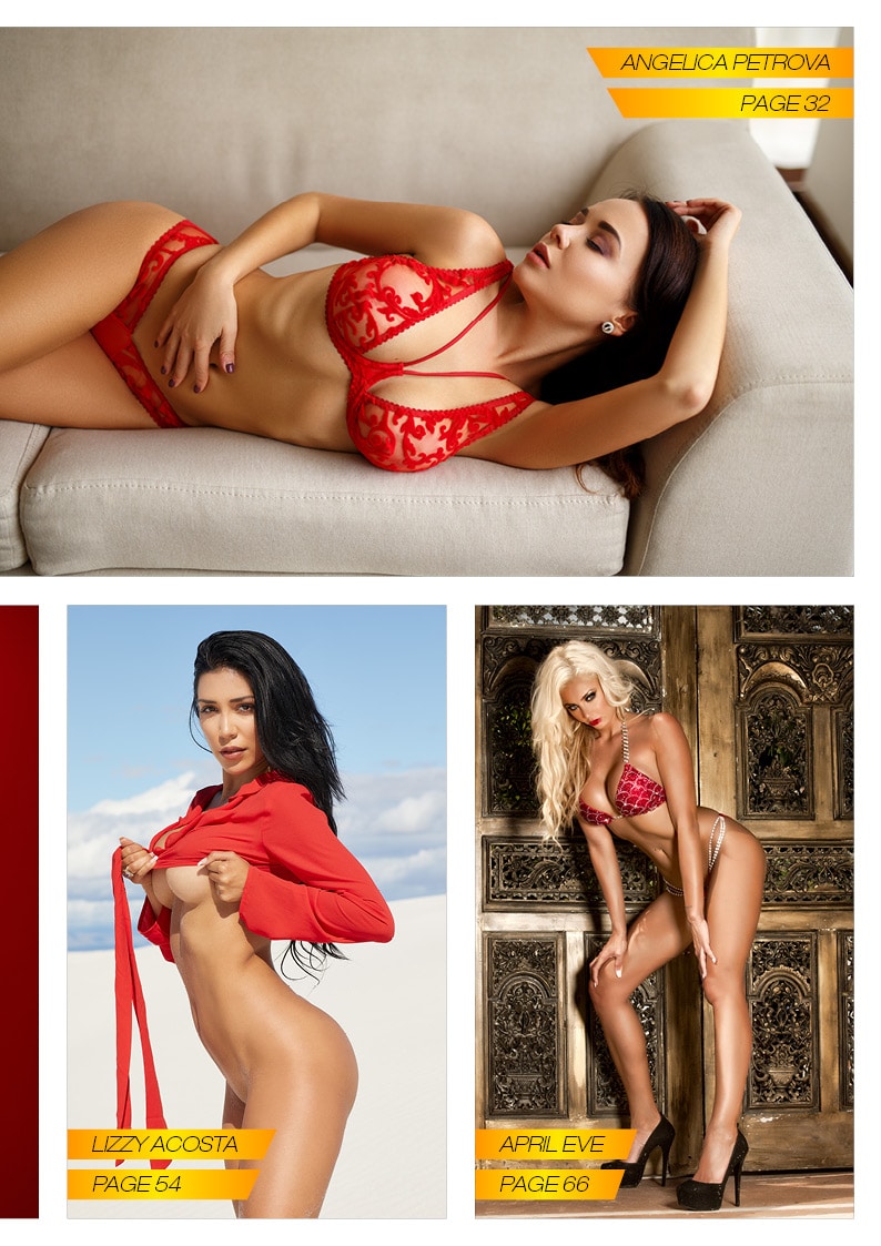 Unicorns Magazine - December 2020 - Ravishing Red - Angelica Petrova