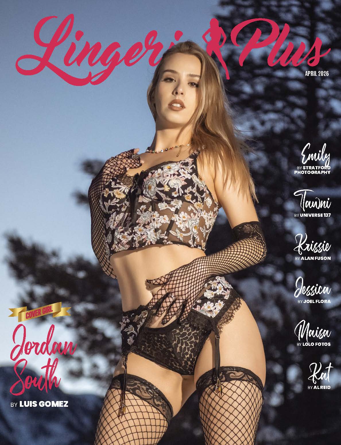 Lingerie Plus Magazine - April 2026 - Jordan South download Lingerie Plus Magazine – April 2026 – Jordan South download