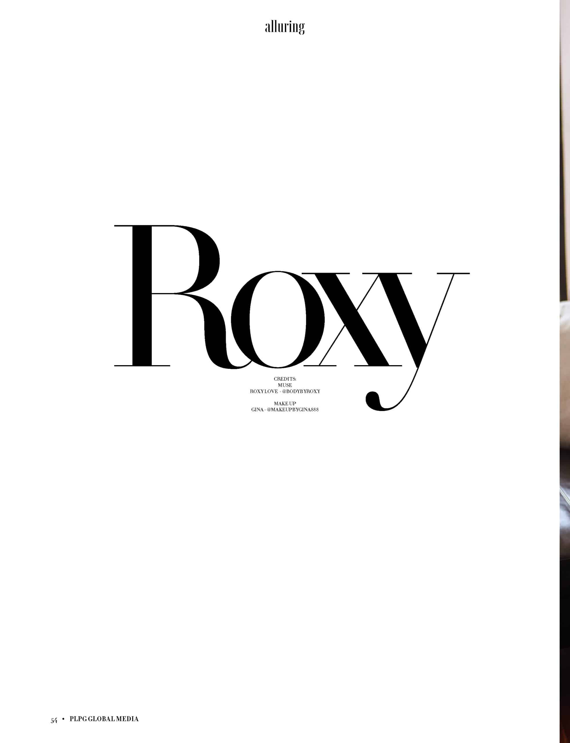 Alluring Magazine - June 2025 - Roxy Love