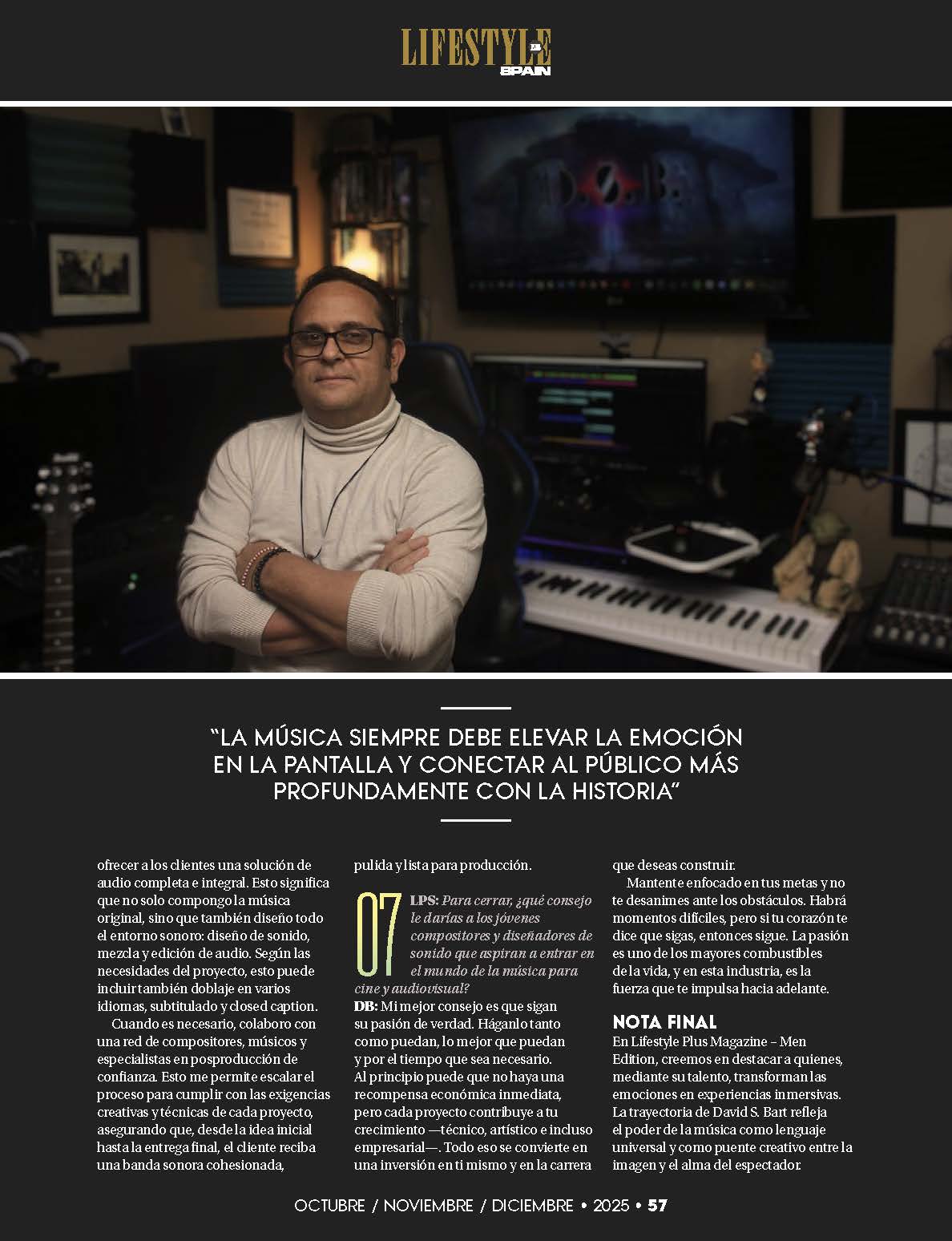 Lifestyle Plus Magazine - Spain - December 2025 - Rania Pugholm