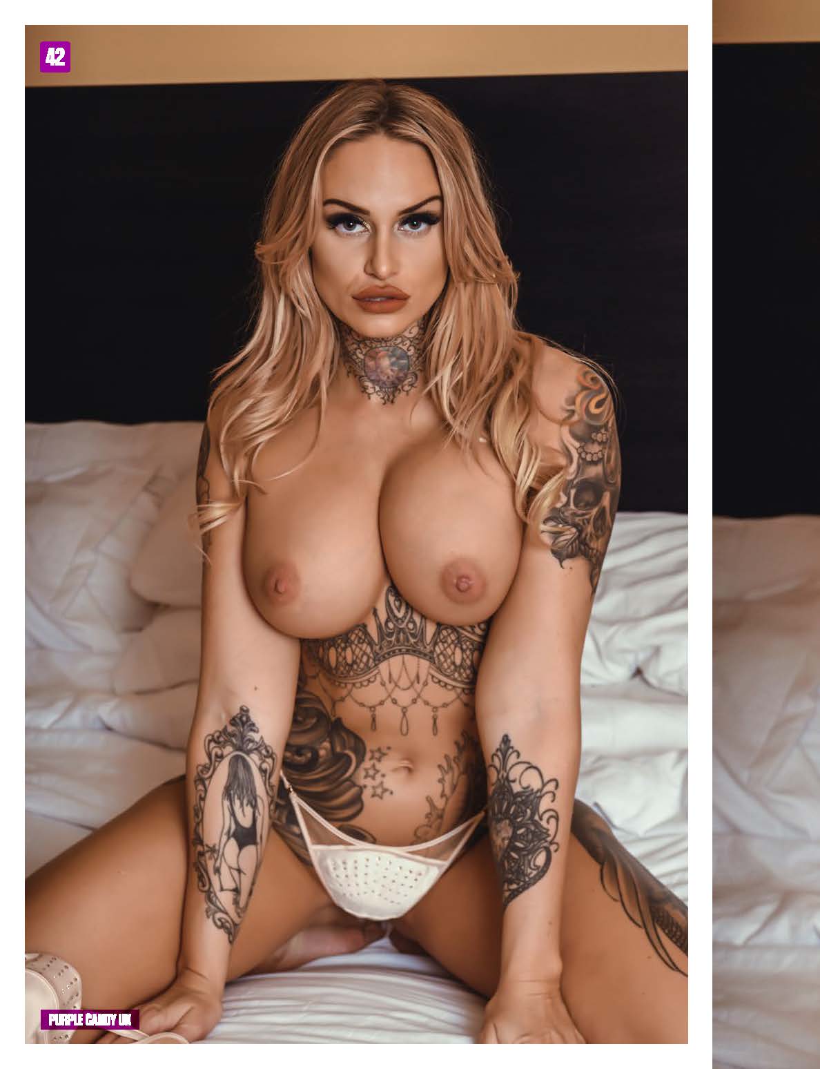 Purple Candy Magazine - UK Edition - October 2024 - Jaana Diamant