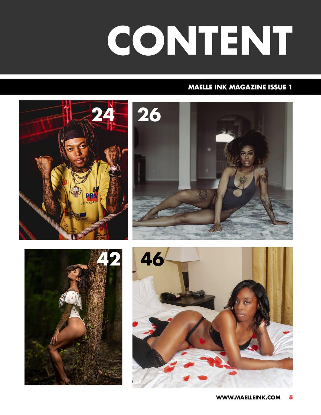 Maelle Ink Magazine - Issue 1 - Colore