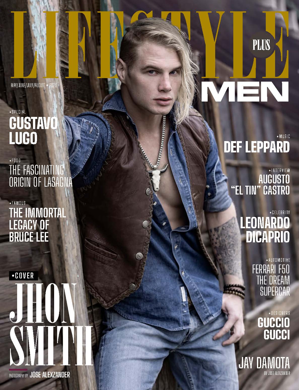 Lifestyle Plus Magazine - Men - August 2023 - Jhon Smith Lifestyle Plus Magazine – Men – August 2023 – Jhon Smith