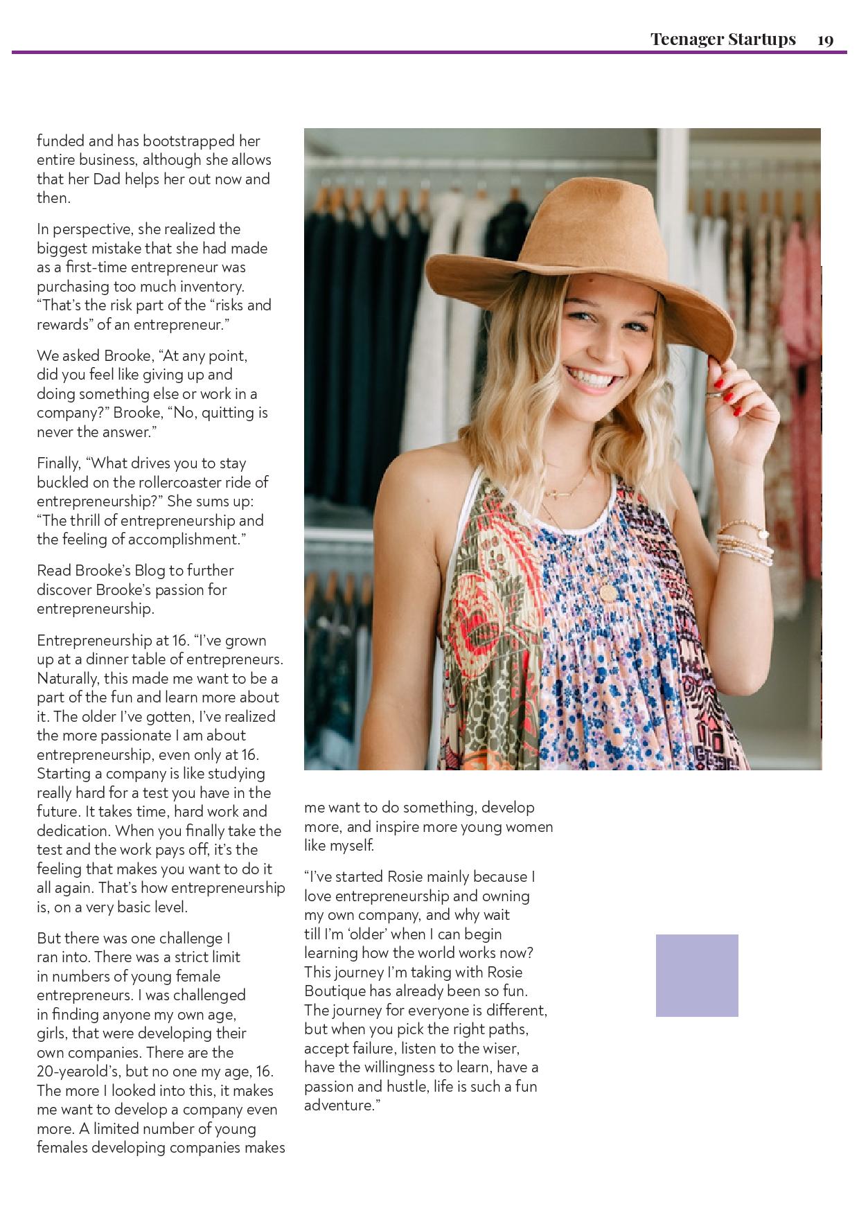 Teenager Startups Magazine - March 2020