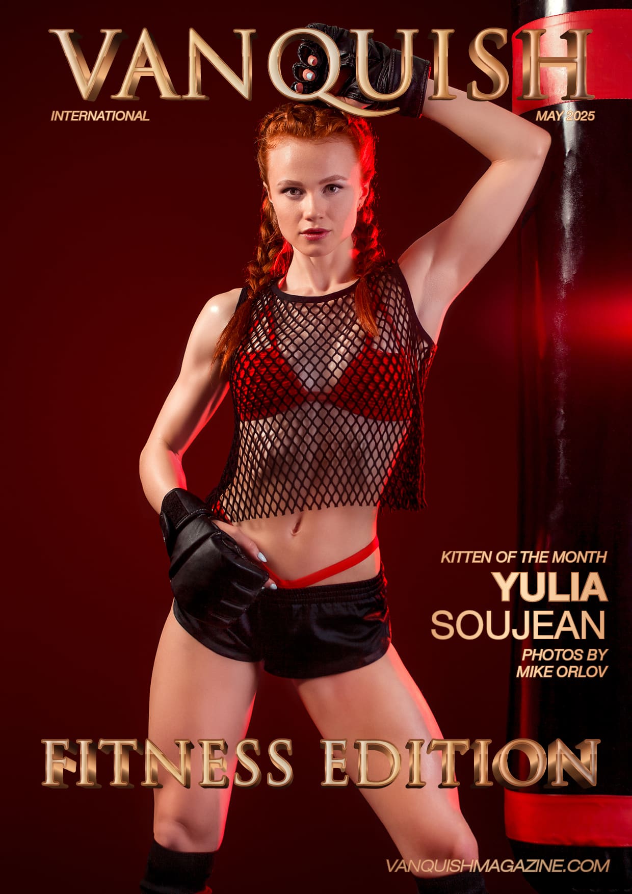 Vanquish Magazine - Fitness Edition - May 2025 - Yulia Soujean Vanquish Magazine – Fitness Edition – May 2025 – Yulia Soujean