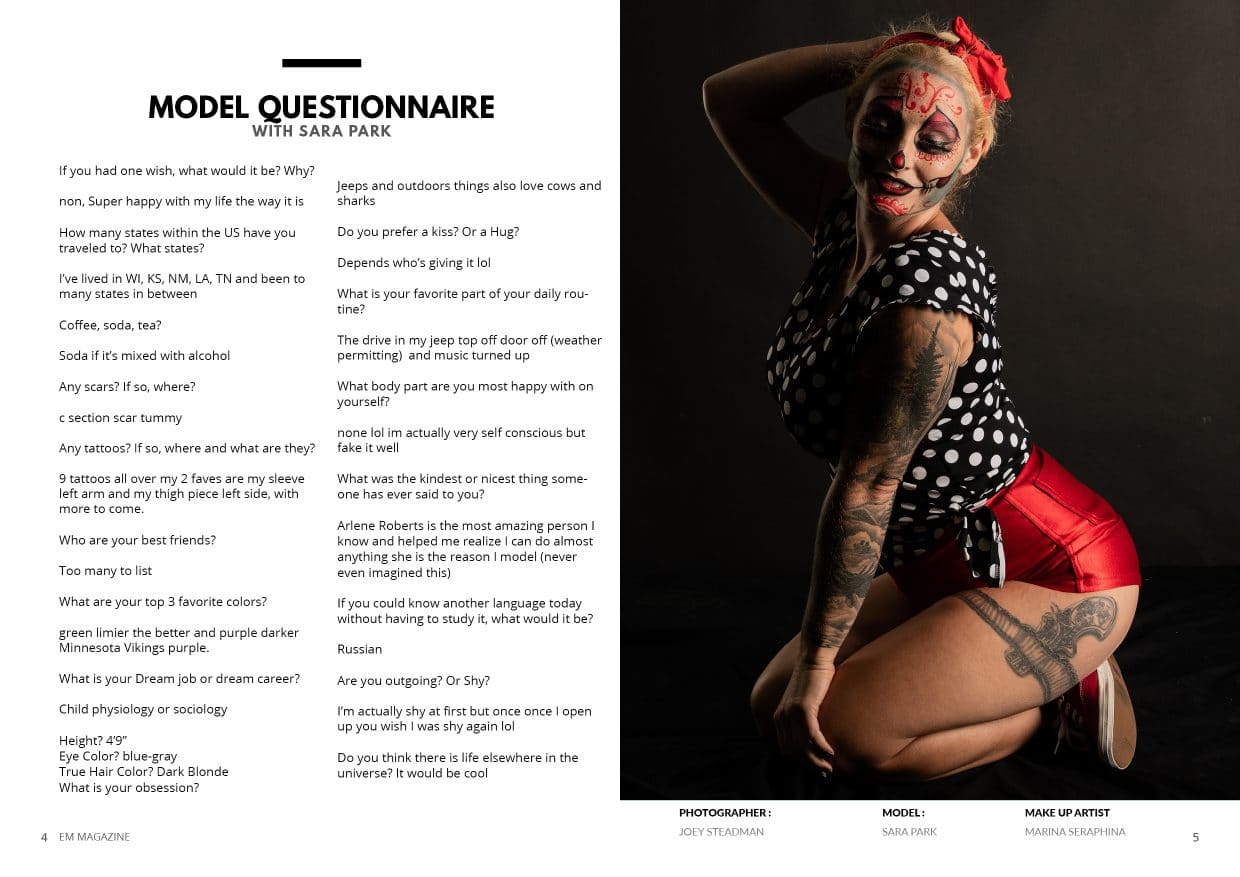 EM Magazine - November 2021 - Drop Dead Glamorous