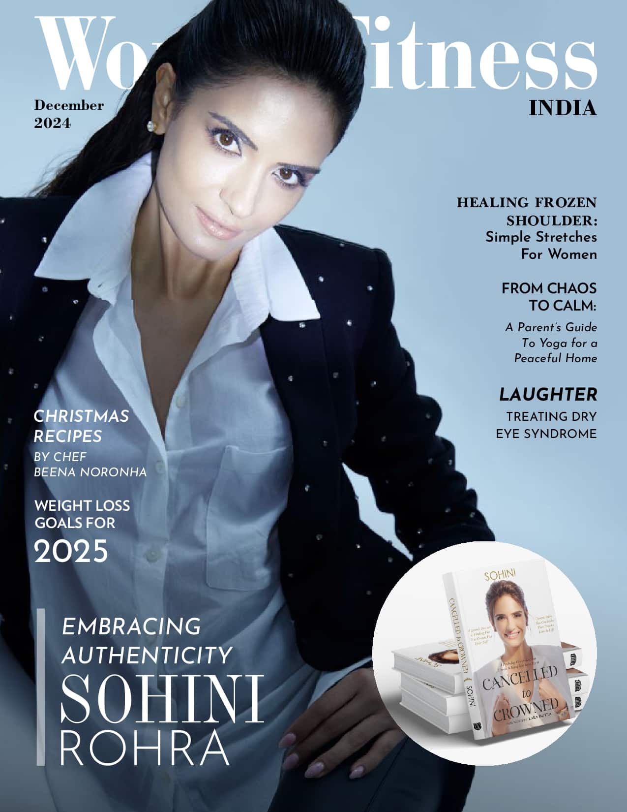 Women Fitness India Magazine - December 2024 - Sohini Rohra Women Fitness India Magazine – December 2024 – Sohini Rohra
