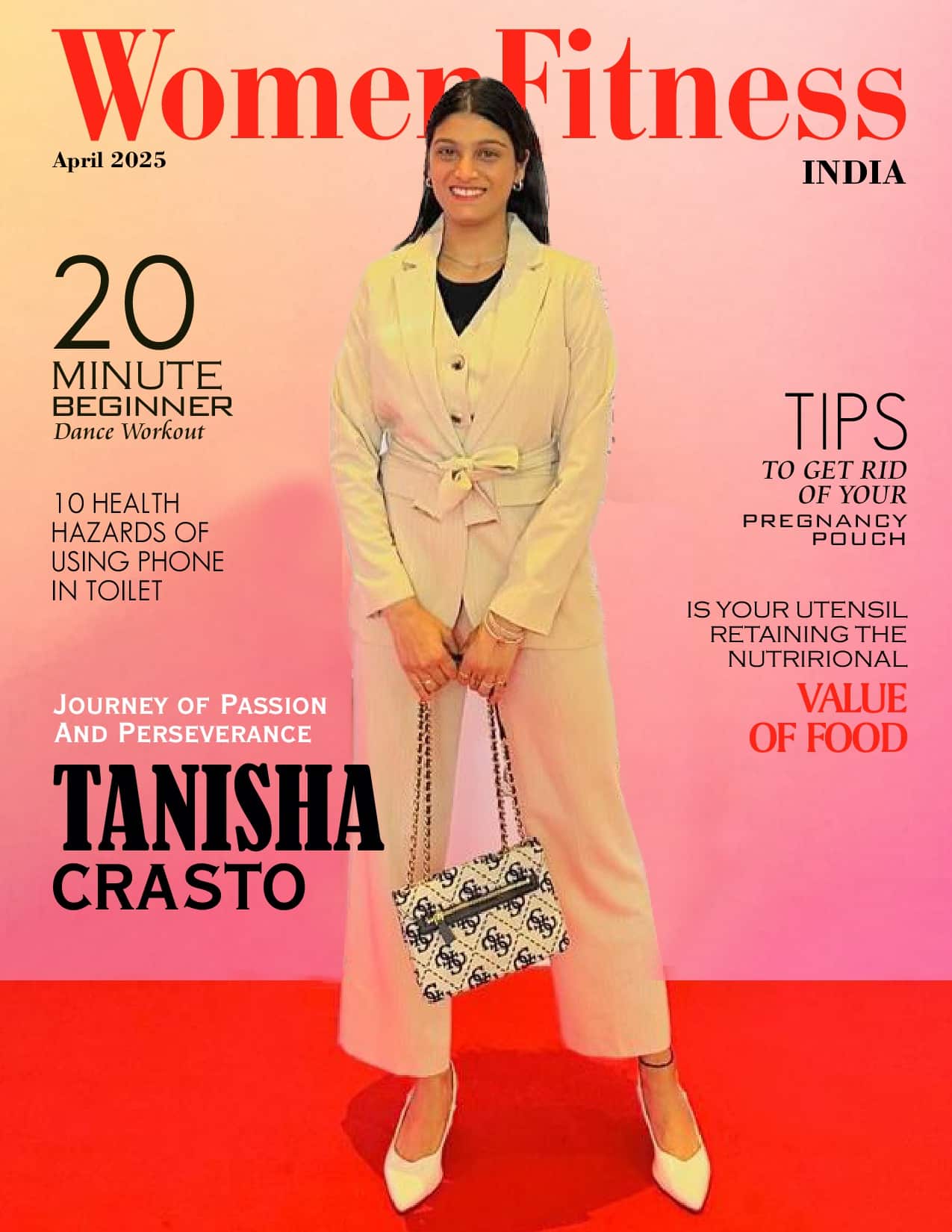 Women Fitness India Magazine - April 2025 - Tanisha Crasto Women Fitness India Magazine – April 2025 – Tanisha Crasto