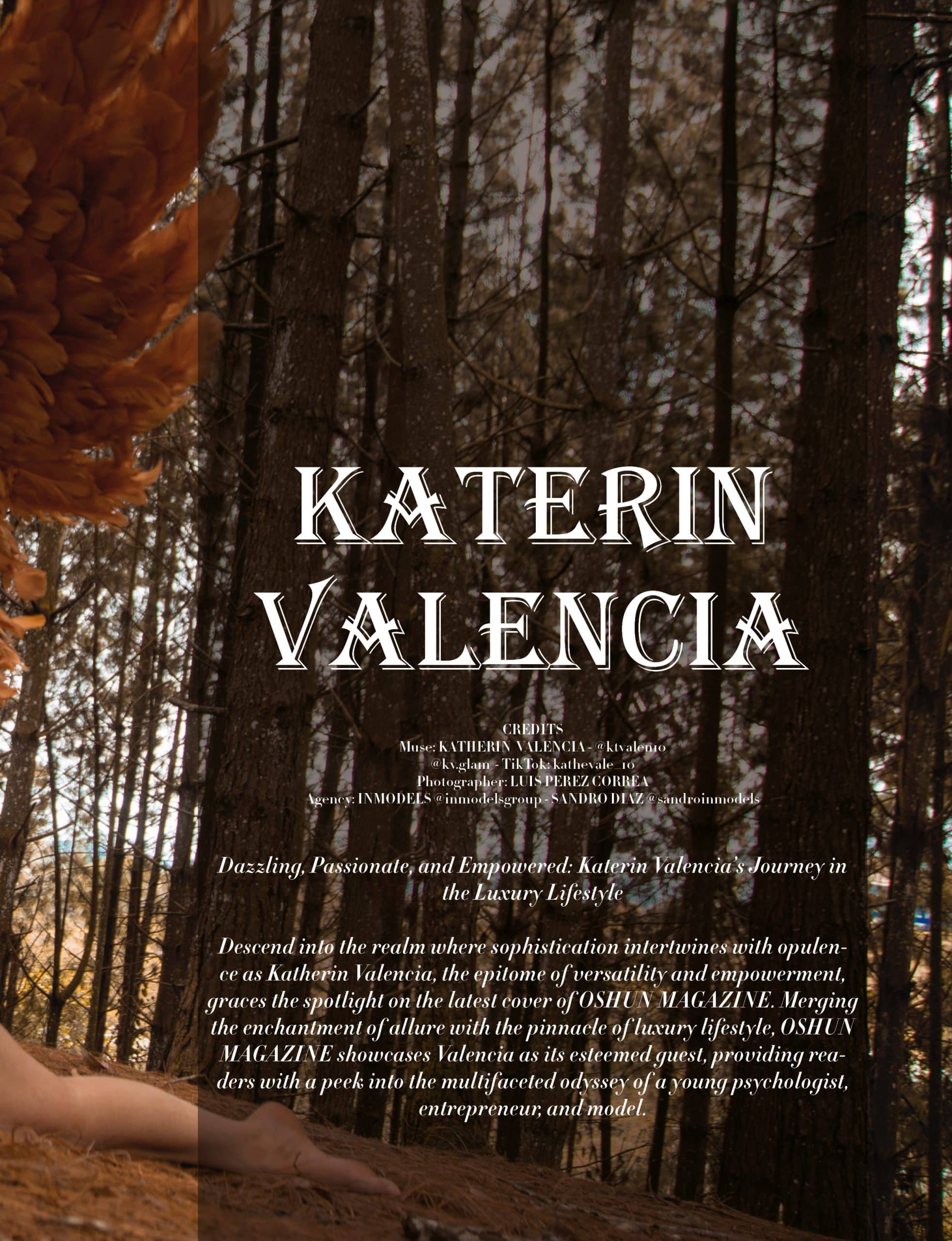 Oshun Magazine - March 2024 - Katherin Valencia