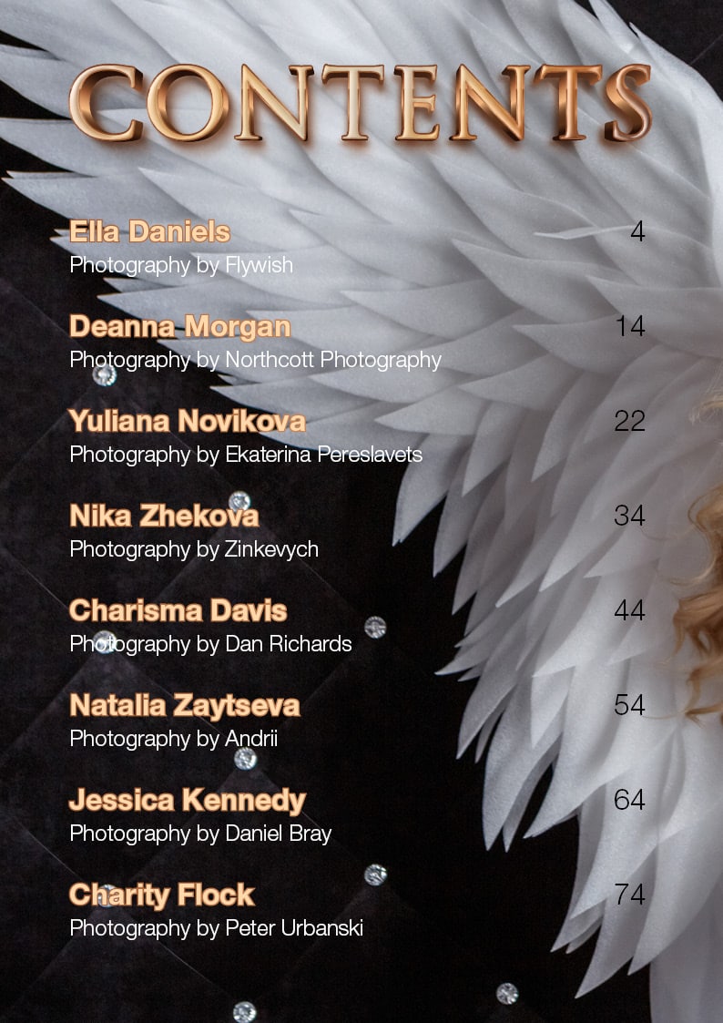 Vanquish Magazine - Gorgeous Blondes - November 2022 - Nika Zhekova