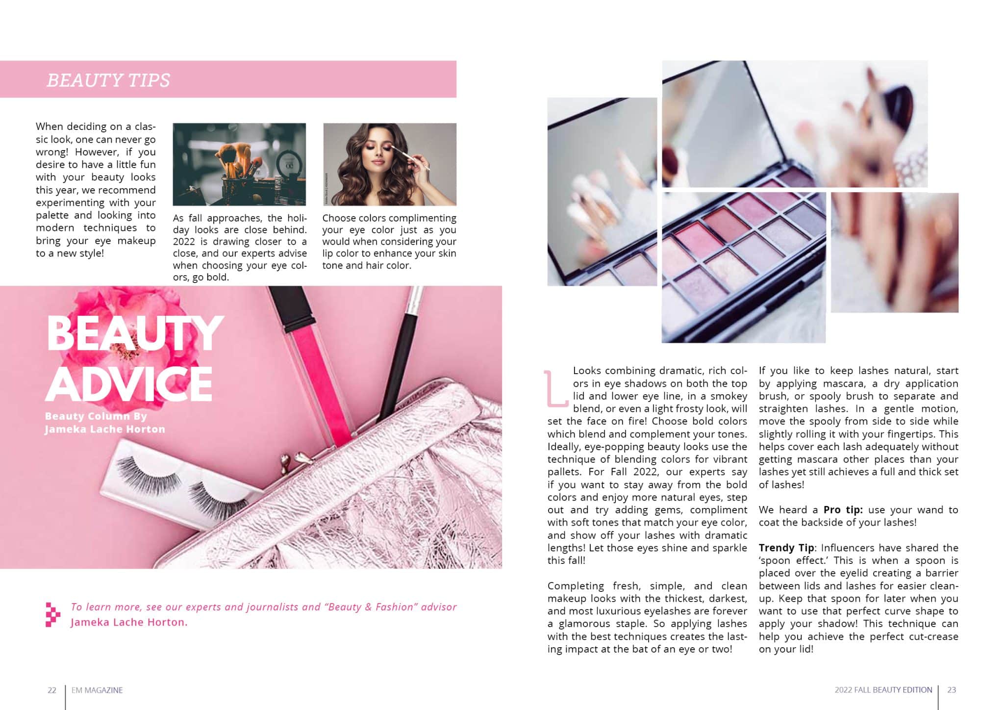 EM Magazine - October 2022 - Fall Beauty - Shadai Shadowens