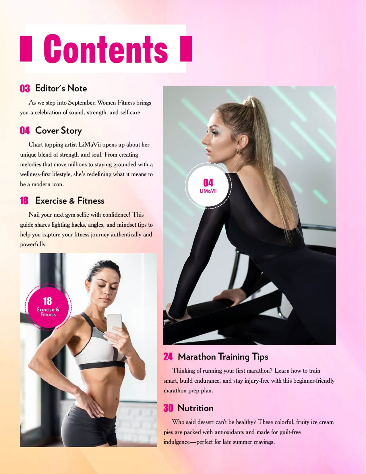 Women Fitness International Magazine - September 2025 - LiMaVii