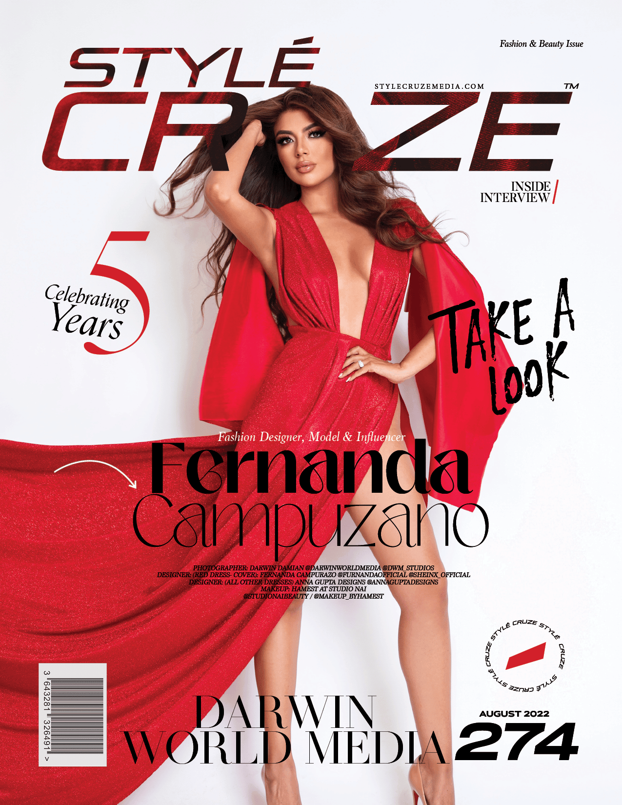 STYLÉCRUZE Magazine - August 2022 - Vol 274 - Fernanda Campuzano STYLÉCRUZE Magazine – August 2022 – Vol. 274 – Fernanda Campuzano