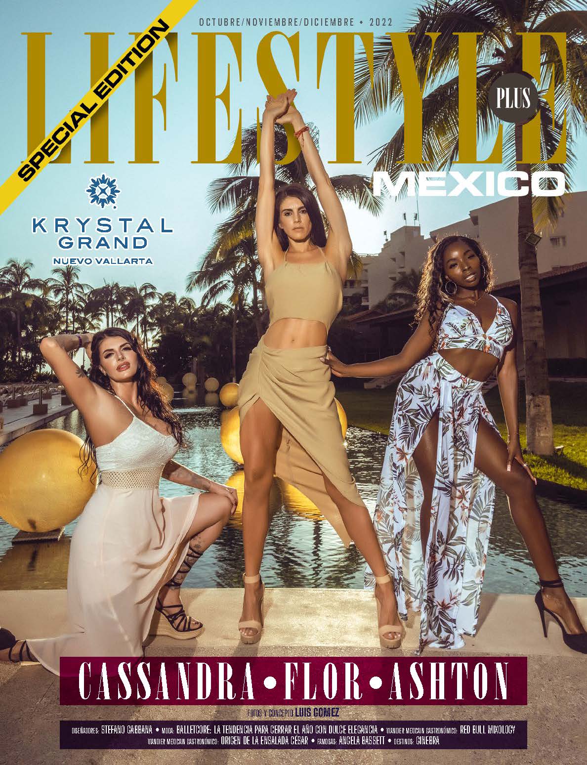 Lifestyle Plus Magazine - December 2022 - Mexico Edition - Cassandra - Flor - Ashton Lifestyle Plus Magazine – December 2022 – Mexico Edition – Cassandra – Flor – Ashton