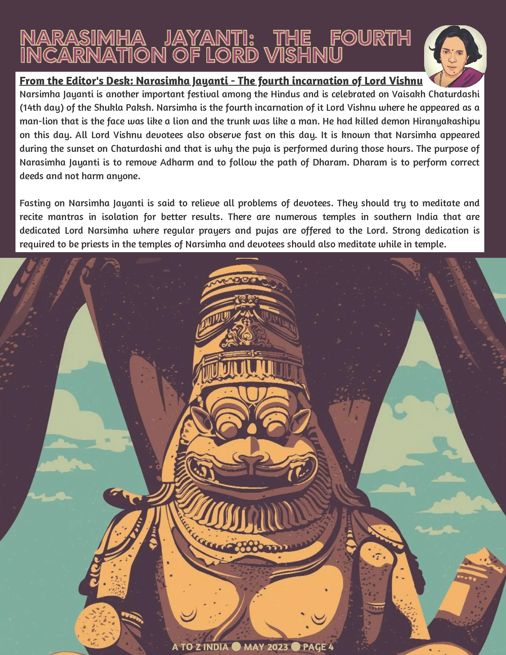 A to Z India Magazine - May 2023