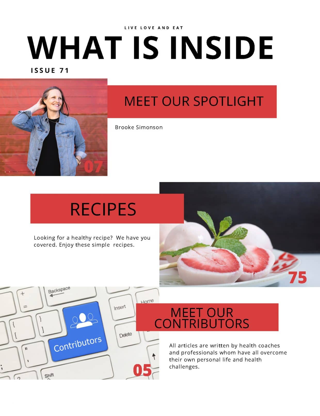 Live Love and Eat Magazine - February 2022