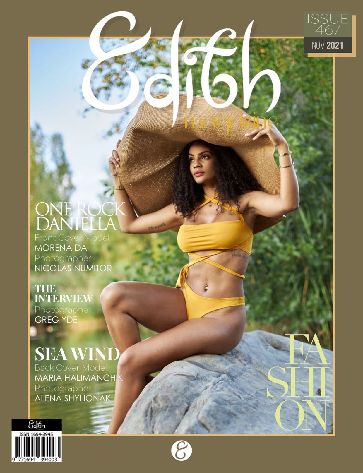 Edith Magazine - November 2021 - Issue 467 - Fashion Issue Edith Magazine – November 2021 – Issue 467 – Fashion Issue