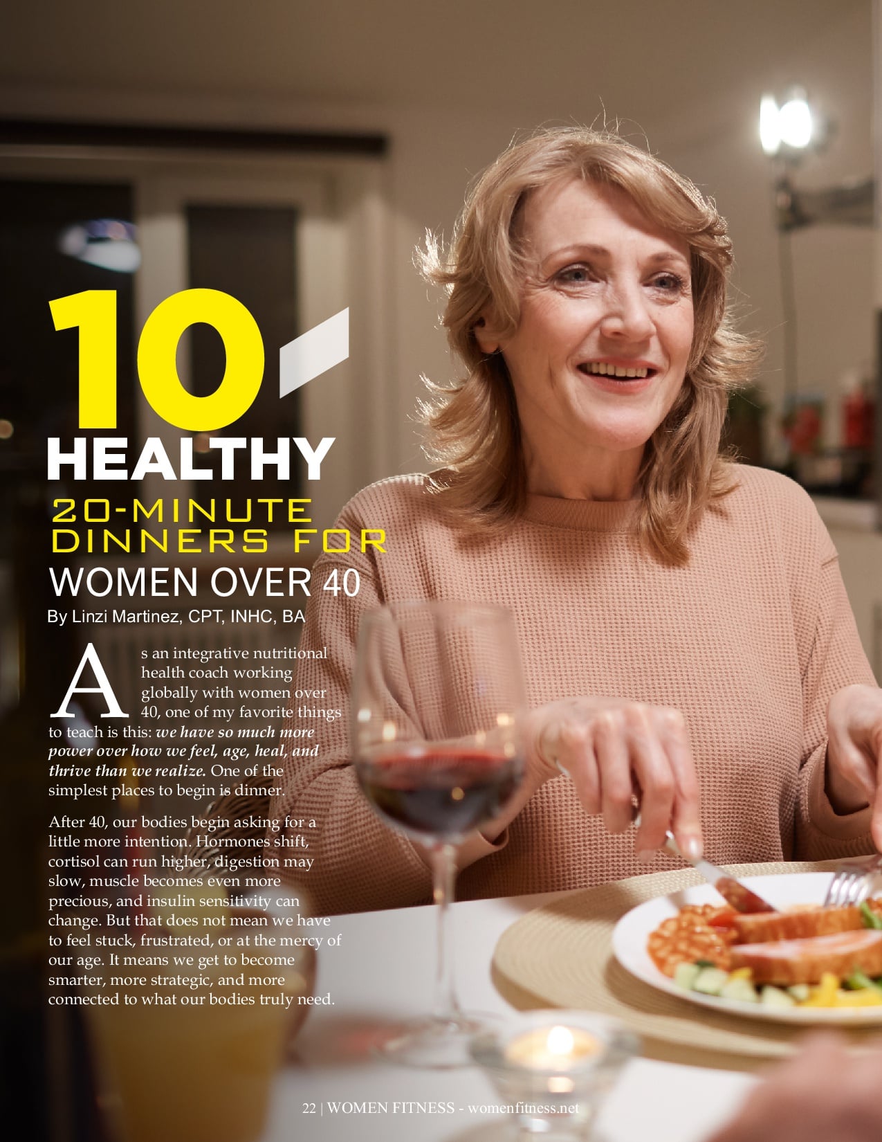 Women Fitness International Magazine - June 2026 - Marina Mamalat