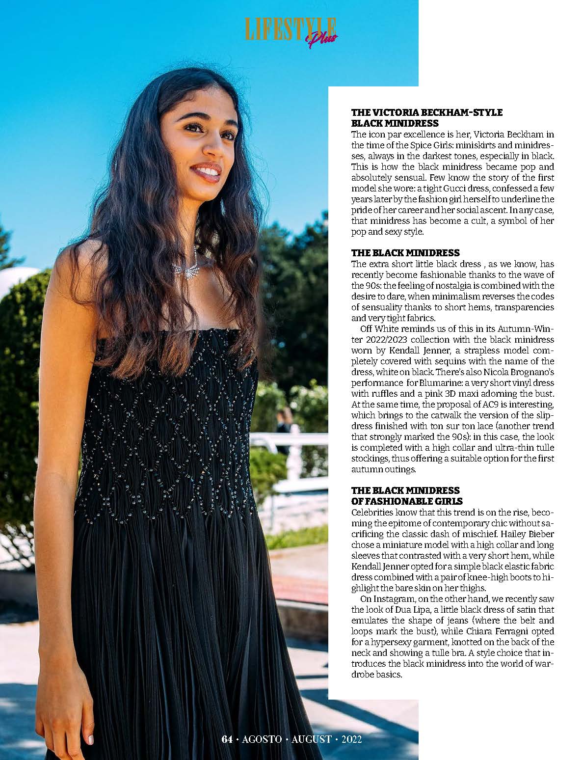 Lifestyle Plus Magazine - August 2022 - Cat Acdan