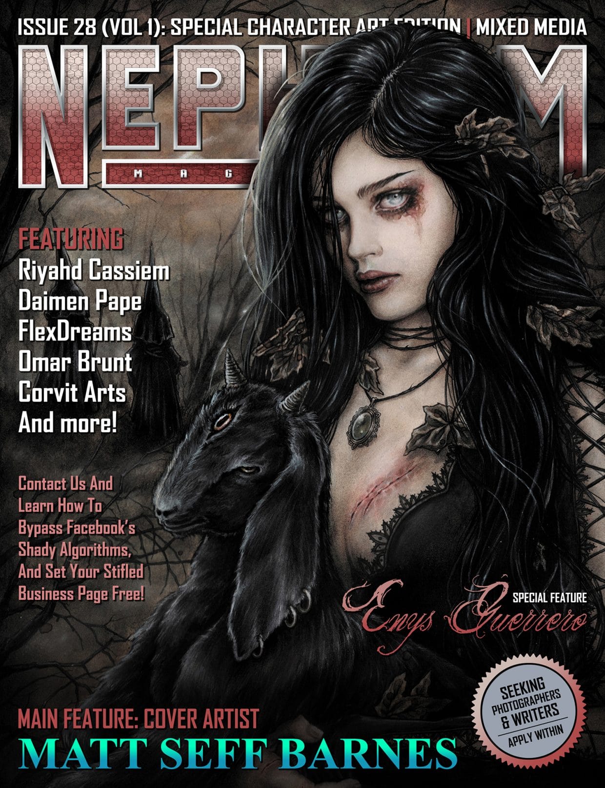 Nephilim Magazine Issue 28 Vol 1 - Character Art Edition Nephilim Magazine Issue 28 (Vol. 1) – Character Art Edition