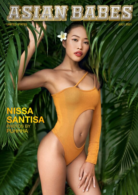 Asian Babes Magazine – July 2021 – Nissa Santisa magazine cover