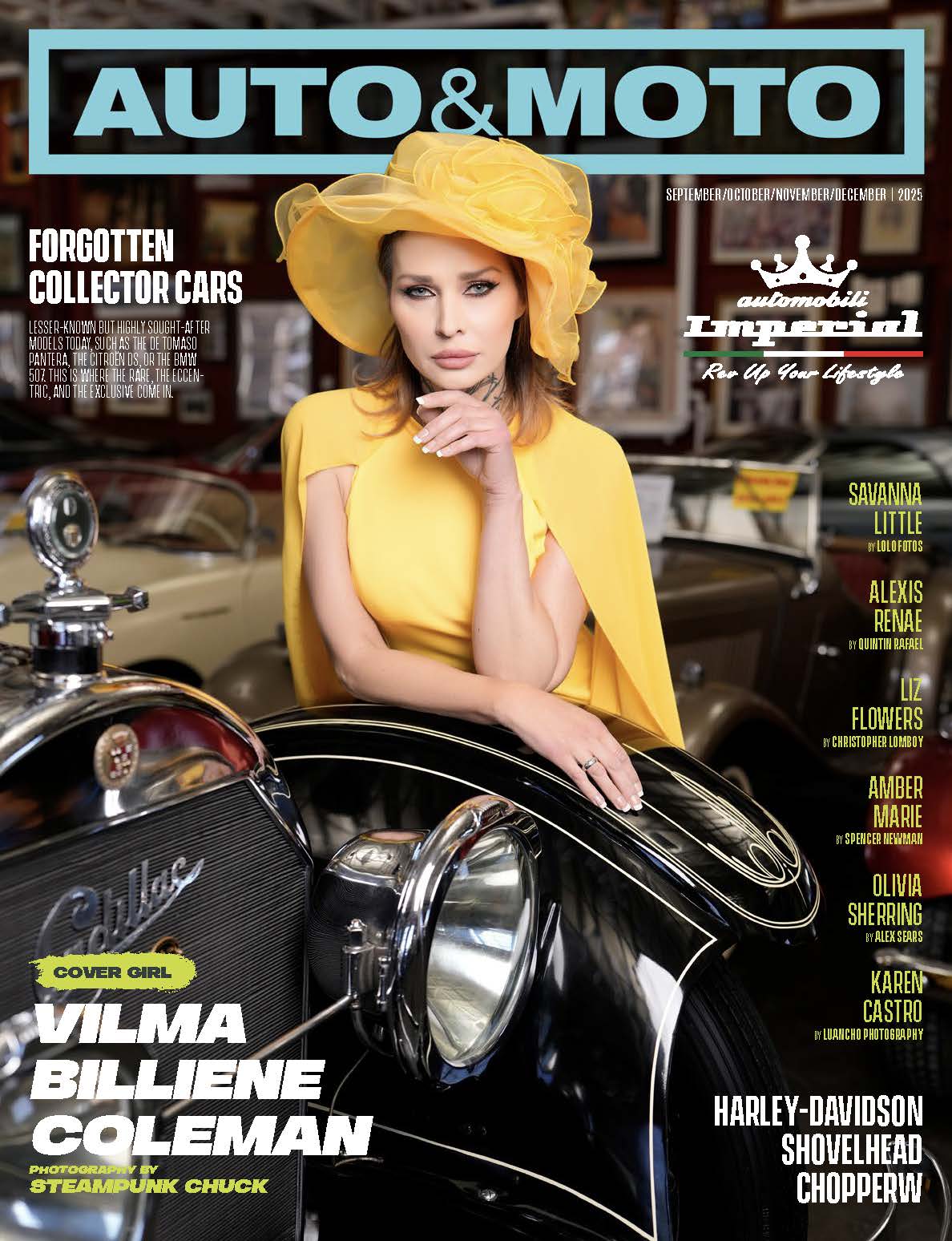Auto & Moto Magazine - October 2025 - Vilma Billiene Coleman Auto & Moto Magazine – October 2025 – Vilma Billiene Coleman