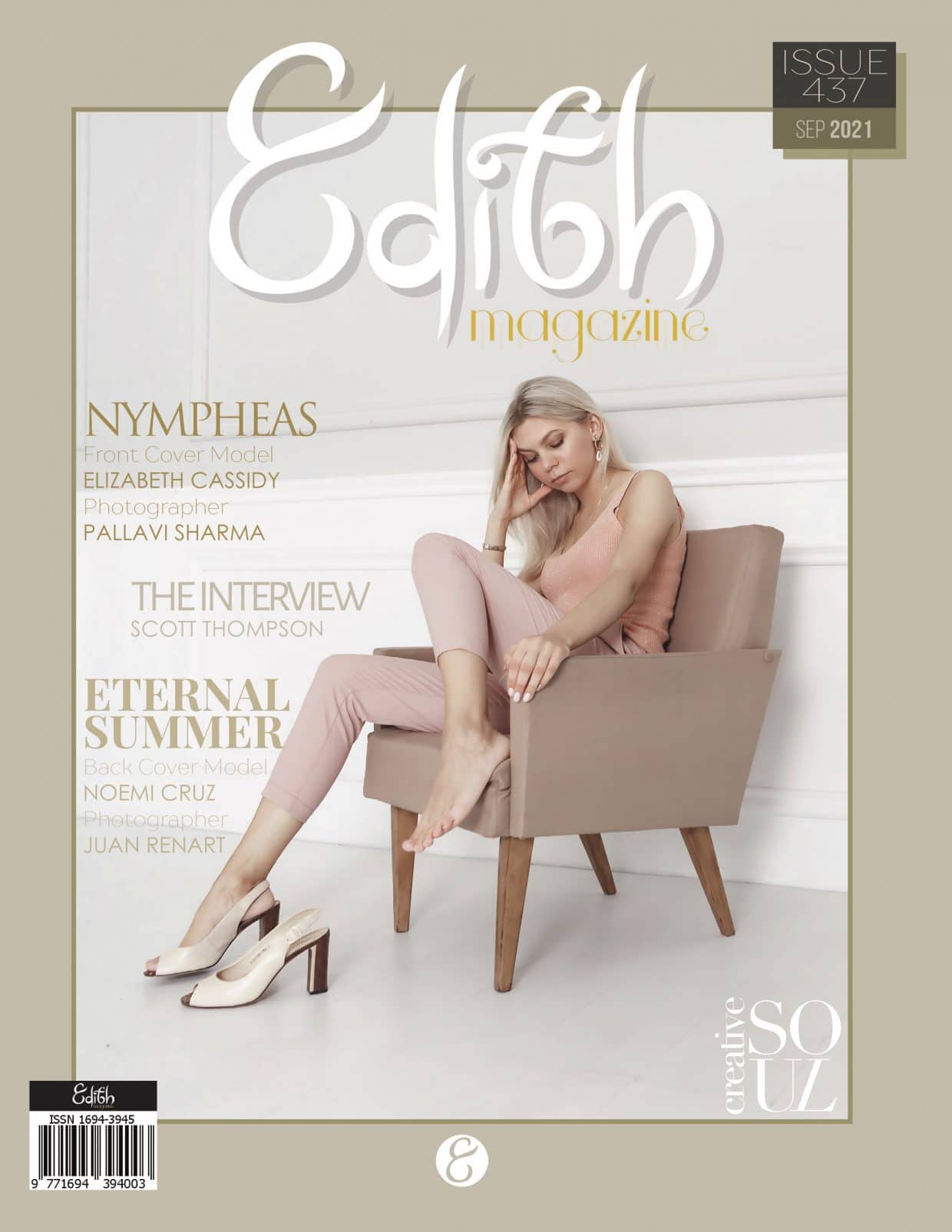 Edith Magazine - September 2021 - Issue 437 - Creative Soul Edith Magazine – September 2021 – Issue 437 – Creative Soul