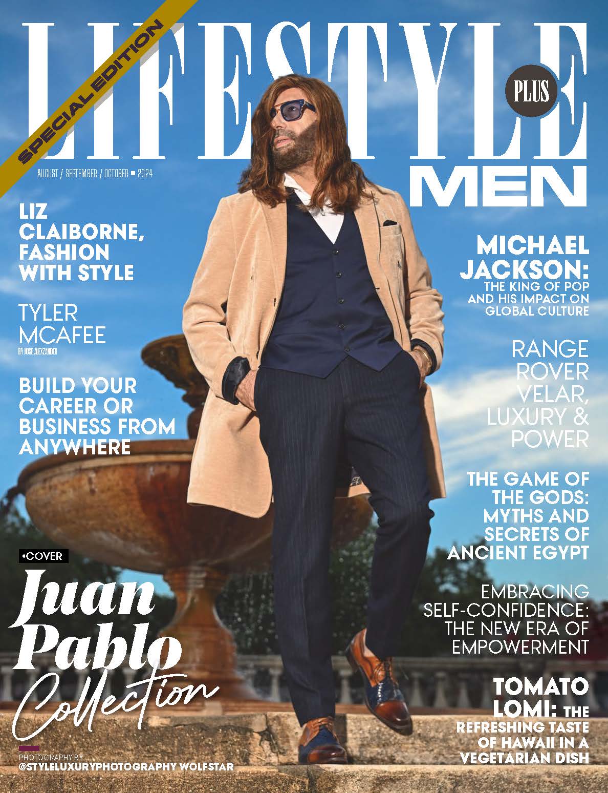 Lifestyle Plus Magazine - Men Edition - August 2024 - Juan Pablo Cabrera Lifestyle Plus Magazine – Men Edition – August 2024 – Juan Pablo Cabrera