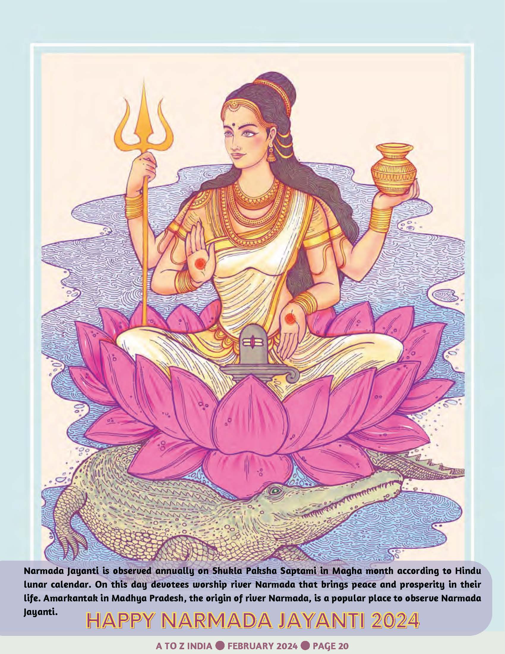 A to Z India Magazine - February 2024 - Ram Mandir Varanasi