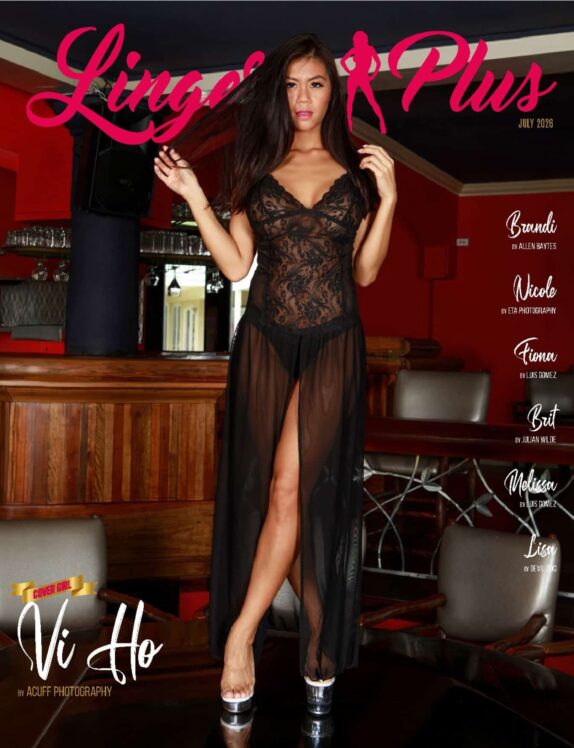 Lingerie Plus Magazine - July 2026 - Vi Ho magazine cover