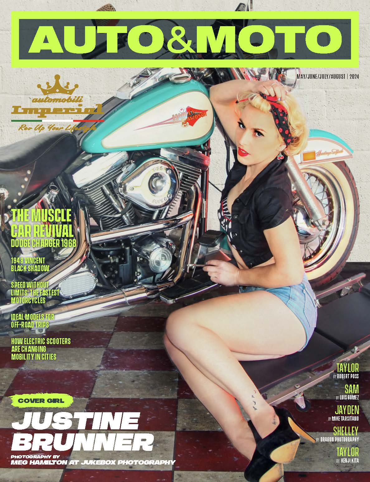 Auto & Moto Magazine - August 2024 - Justine Brunner download Auto & Moto Magazine – August 2024 – Justine Brunner download