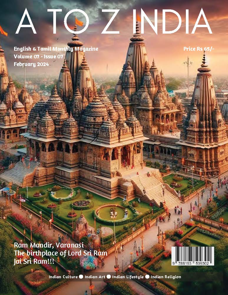 A to Z India Magazine - February 2024 - Ram Mandir Varanasi A to Z India Magazine – February 2024 – Ram Mandir Varanasi