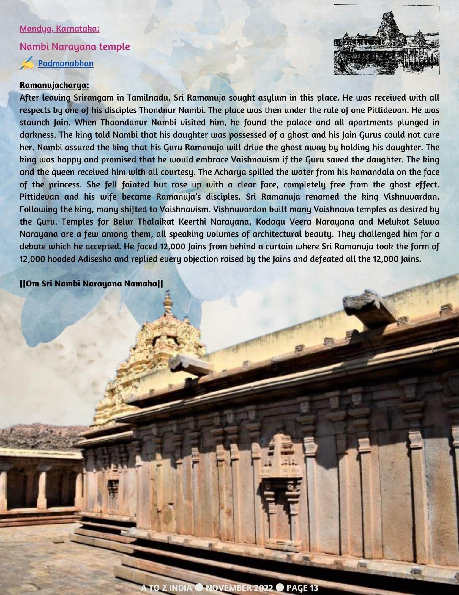A to Z India Magazine - November 2022