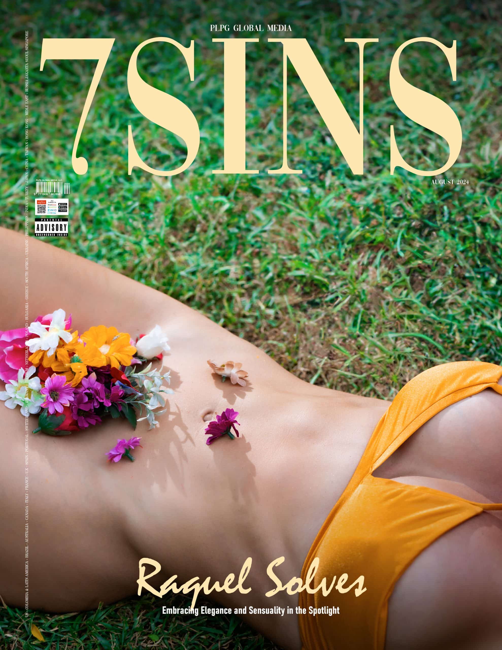 7 Sins Magazine - August 2024 - Raquel Solves