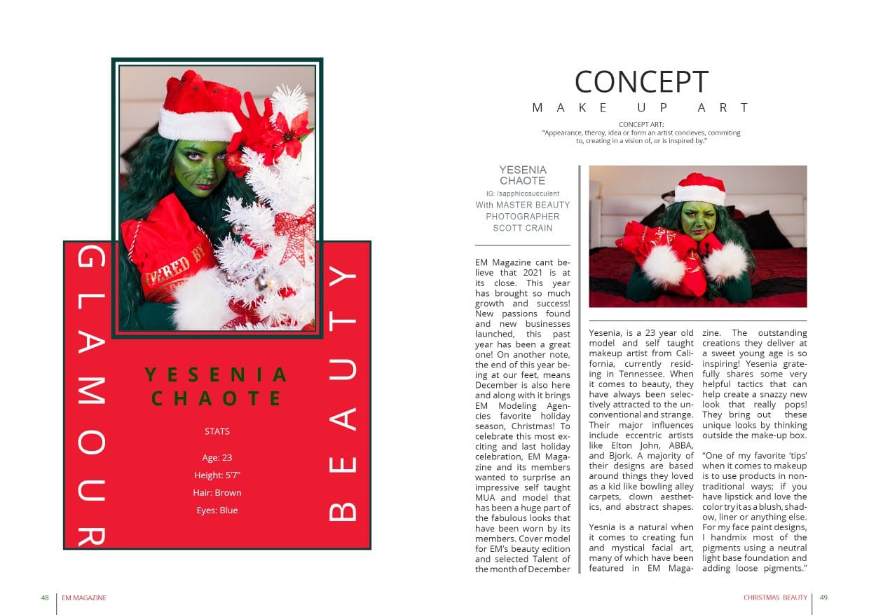 EM Magazine - December 2021 - Yesenia Chaote