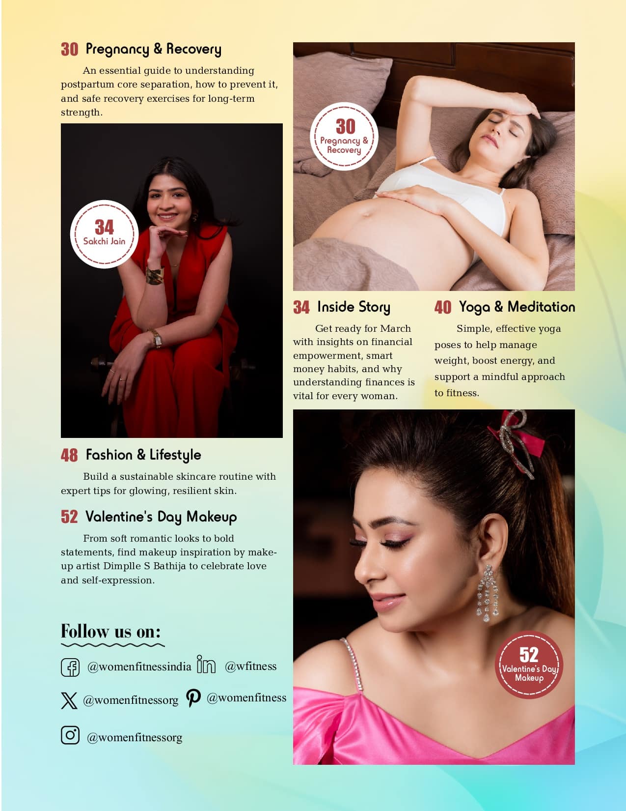 Women Fitness India Magazine - February 2026 - Shreya Sharma