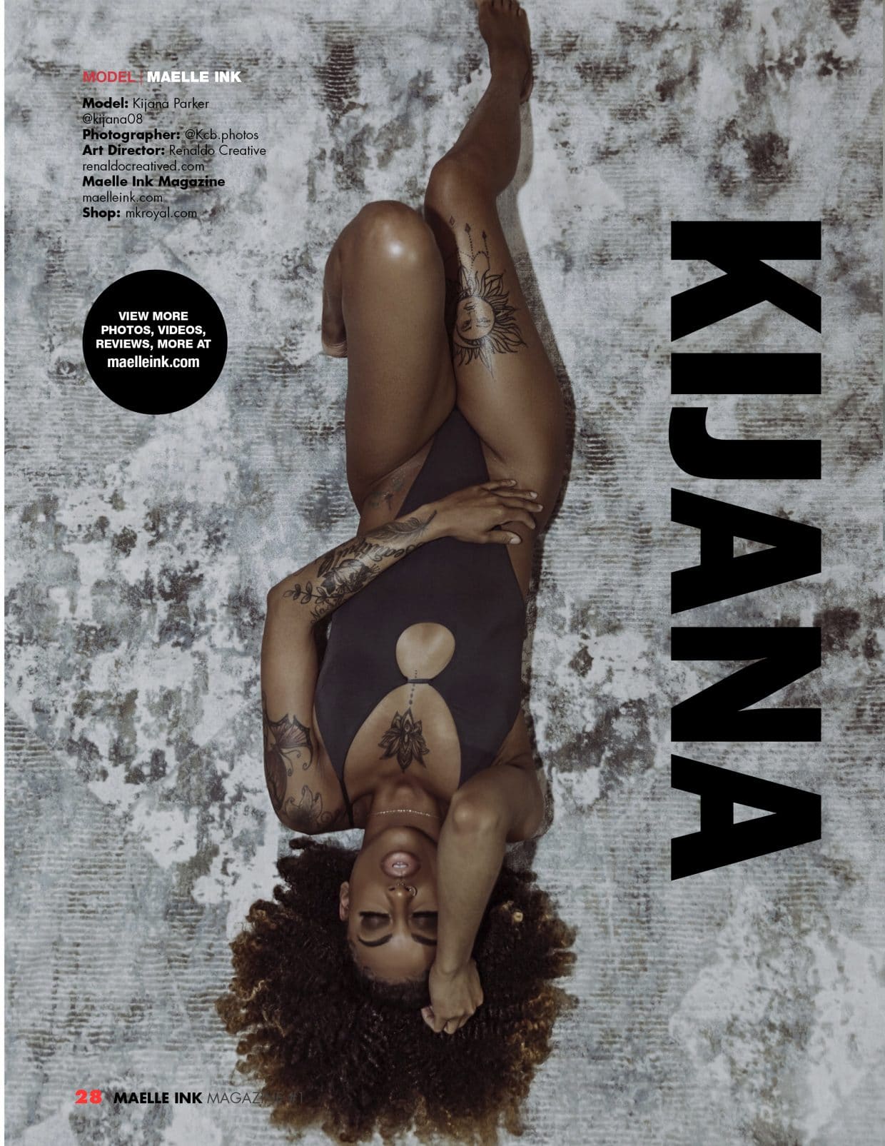 Maelle Ink Magazine - Issue 1 - Colore