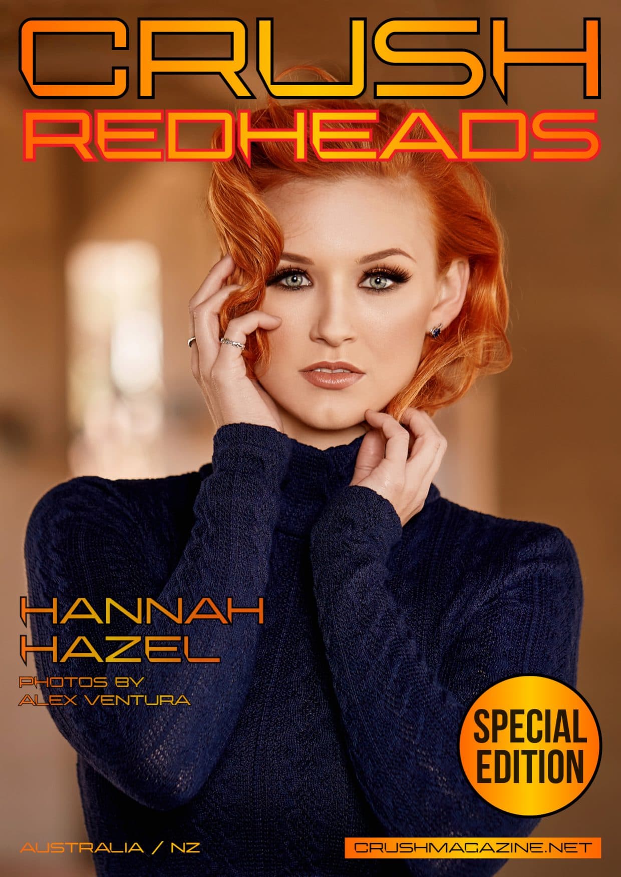 Crush Magazine – April 2018 – Redheads – Hannah Hazel download