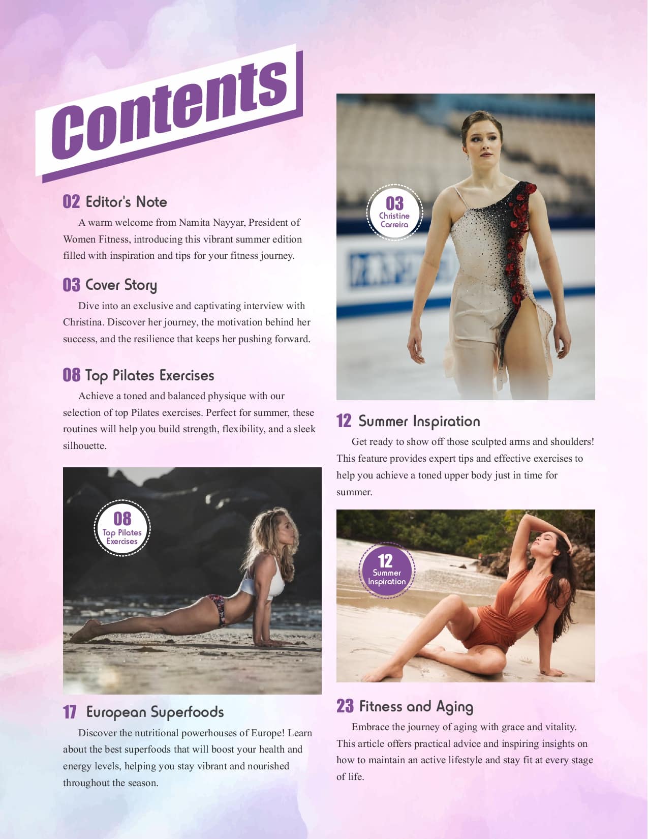Women Fitness Europe Magazine - June 2024 - Christina Carreira